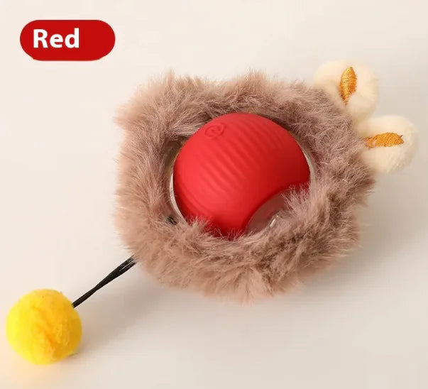 Self-Rolling Cat Toy Ball